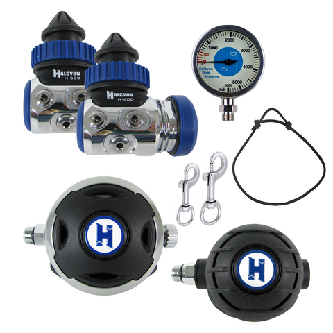 Halcyon H-50D Doubles Regulator Package