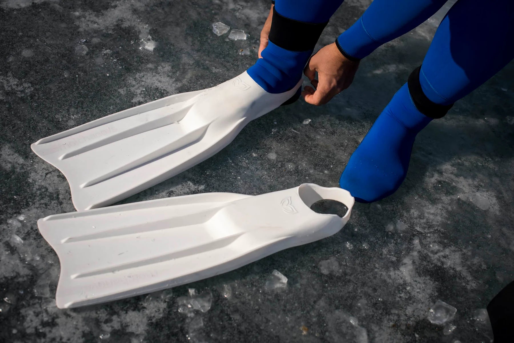 Molchanovs CORE Silicone Bifins White