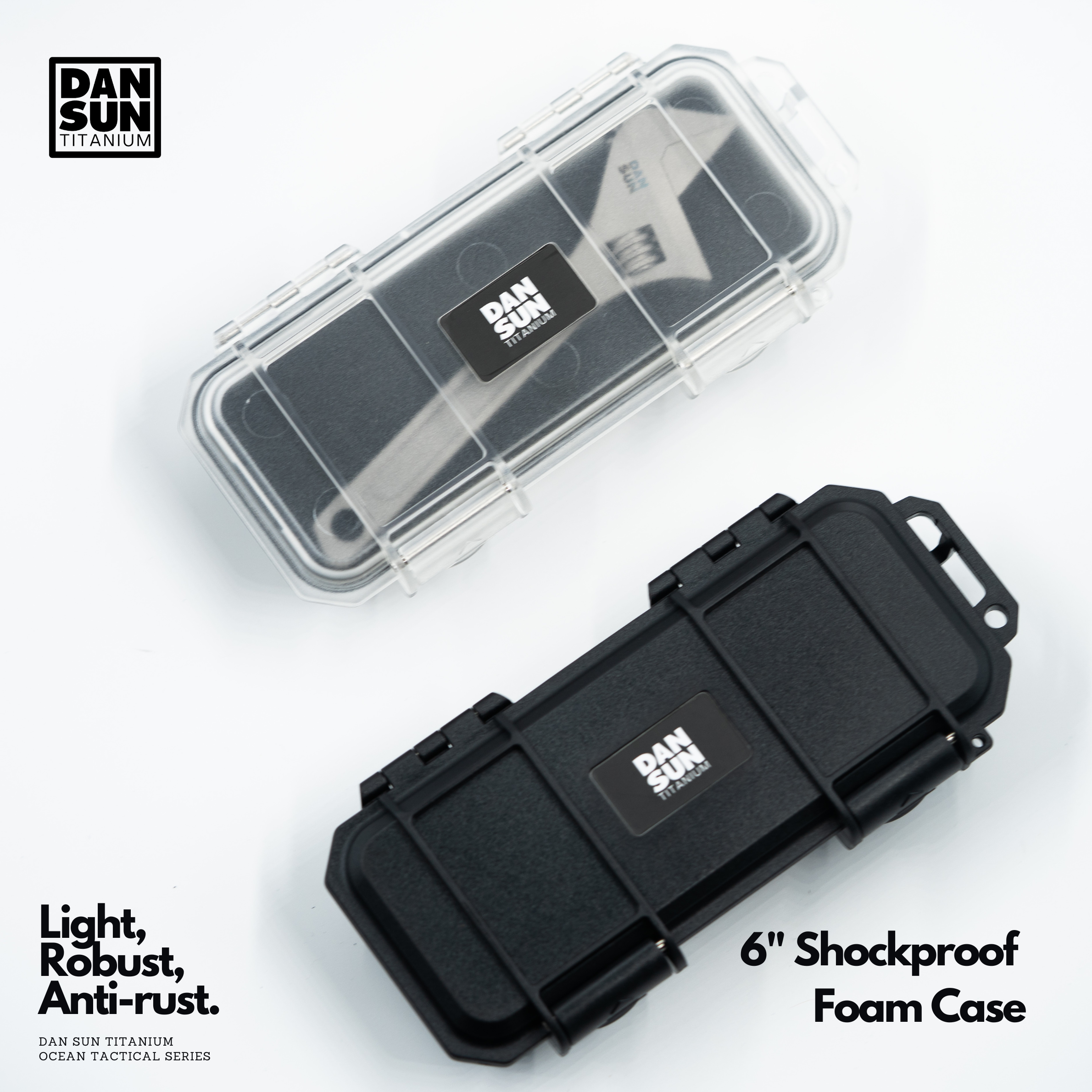 DAN SUN 6" Shockproof Foam Case