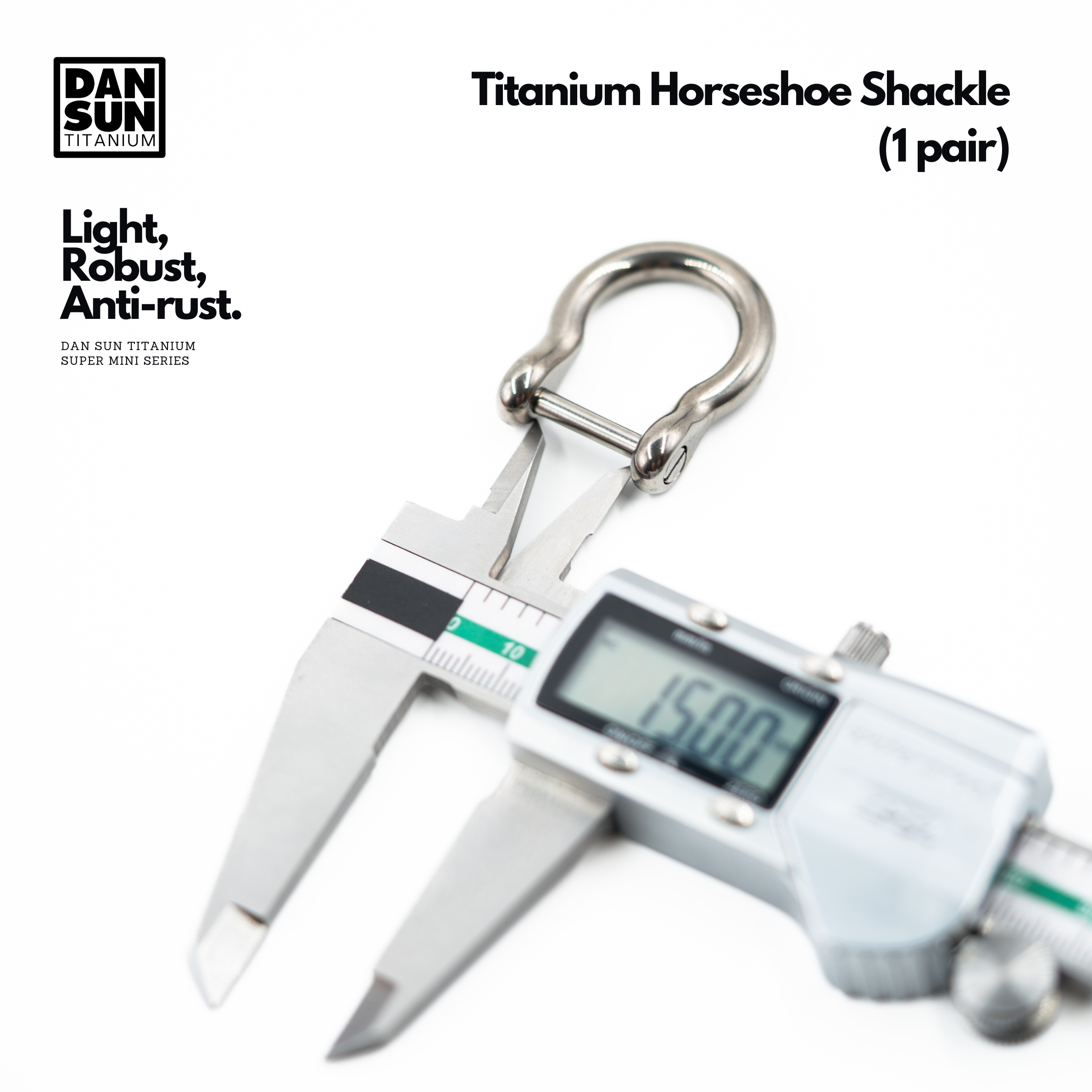 DAN SUN Horseshoe Shackles (1 pair)
