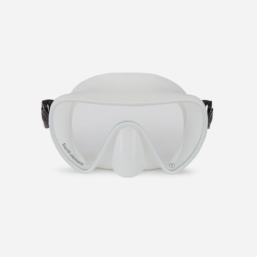 Fourth Element Scout Dive Mask - Clarity Lens - White