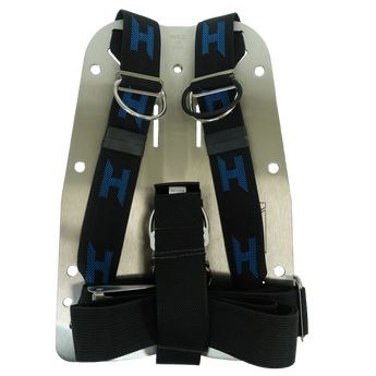 Stainless steel backplate with Harness