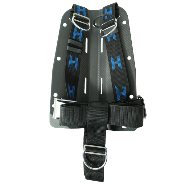 Black Carbon Fiber Pro Blackplate with Harness