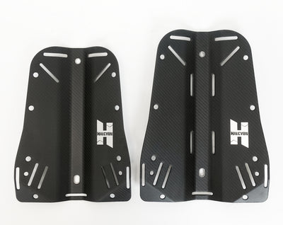 Halcyon Carbon Fiber Pro Backplate (Black)