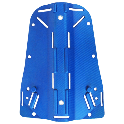 Halcyon Carbon Fiber Pro Backplate with Harness, Blue
