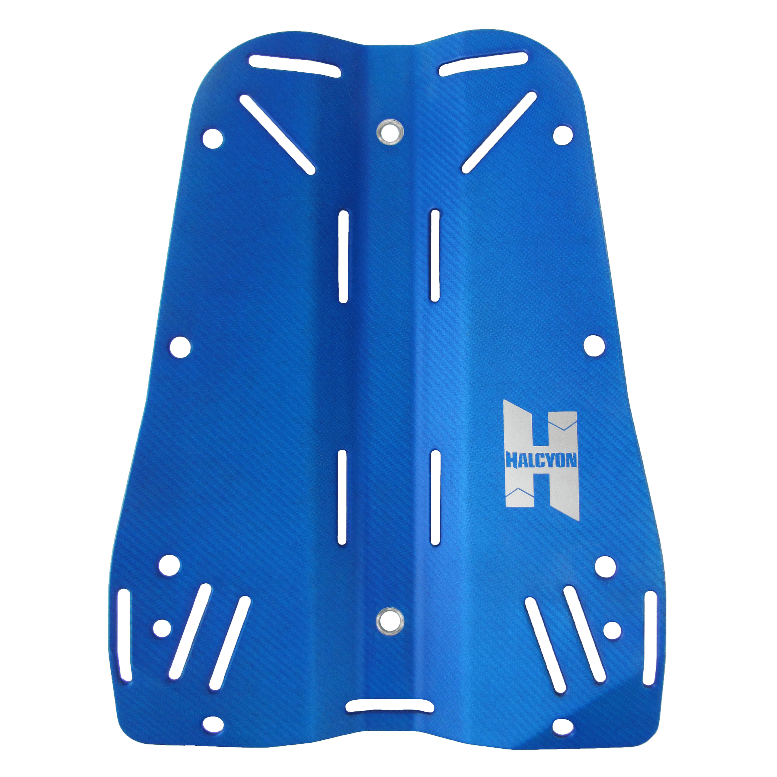 Halcyon Carbon Fiber Pro Backplate with Harness, Blue