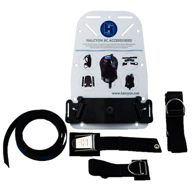 Halcyon Auminum Backplate w/ Harness