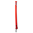 Super Big Diver's Alert Marker, 6' (1.8 m) long, closed circ orange