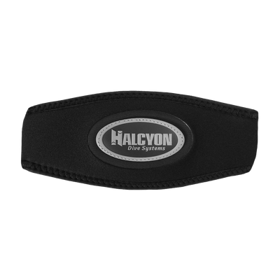 Halcyon Neoprene Mask Strap Cover (Grey H Logo)
