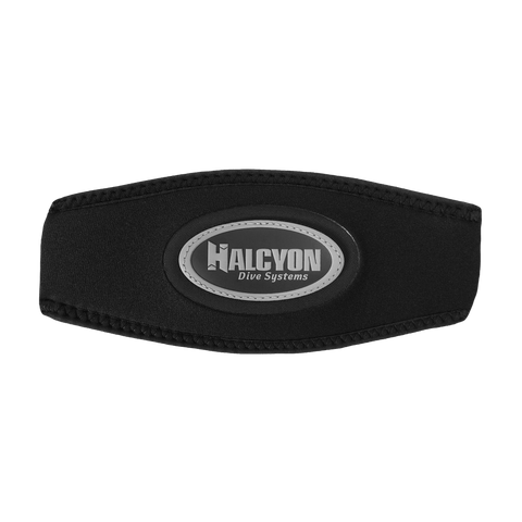 Halcyon Neoprene Mask Strap Cover (Grey H Logo)