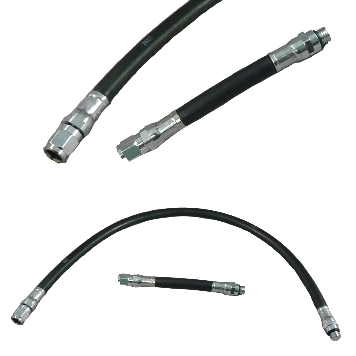 9" (17cm) Sidemount High Pressure SPG Hose