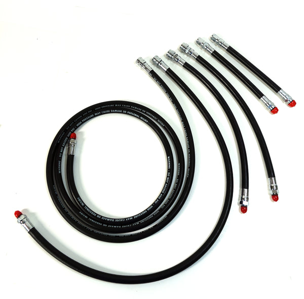 SM Hose kit incl two15" or 8" inflator hose, 7 foot hose LP