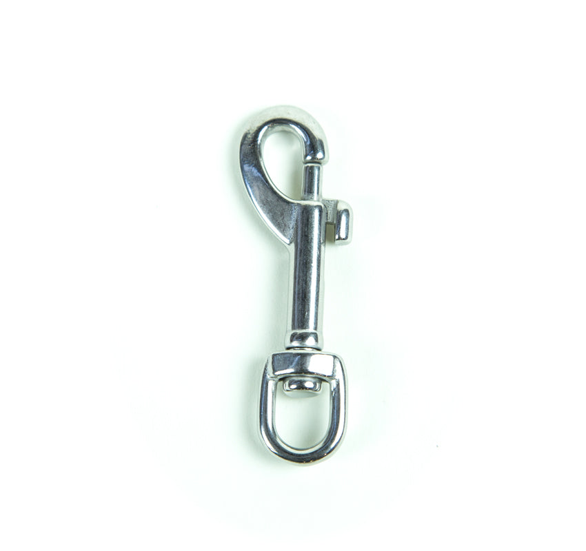 Halcyon Bolt Snap - 3/8" (1 cm) Stainless Steel