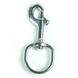 Bolt Snap, 1" (2.5 cm) stainless steel