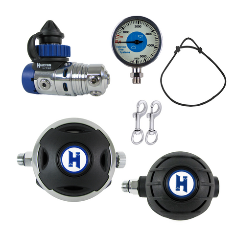 Halcyon H-75P Single Cylinder Regulator Package