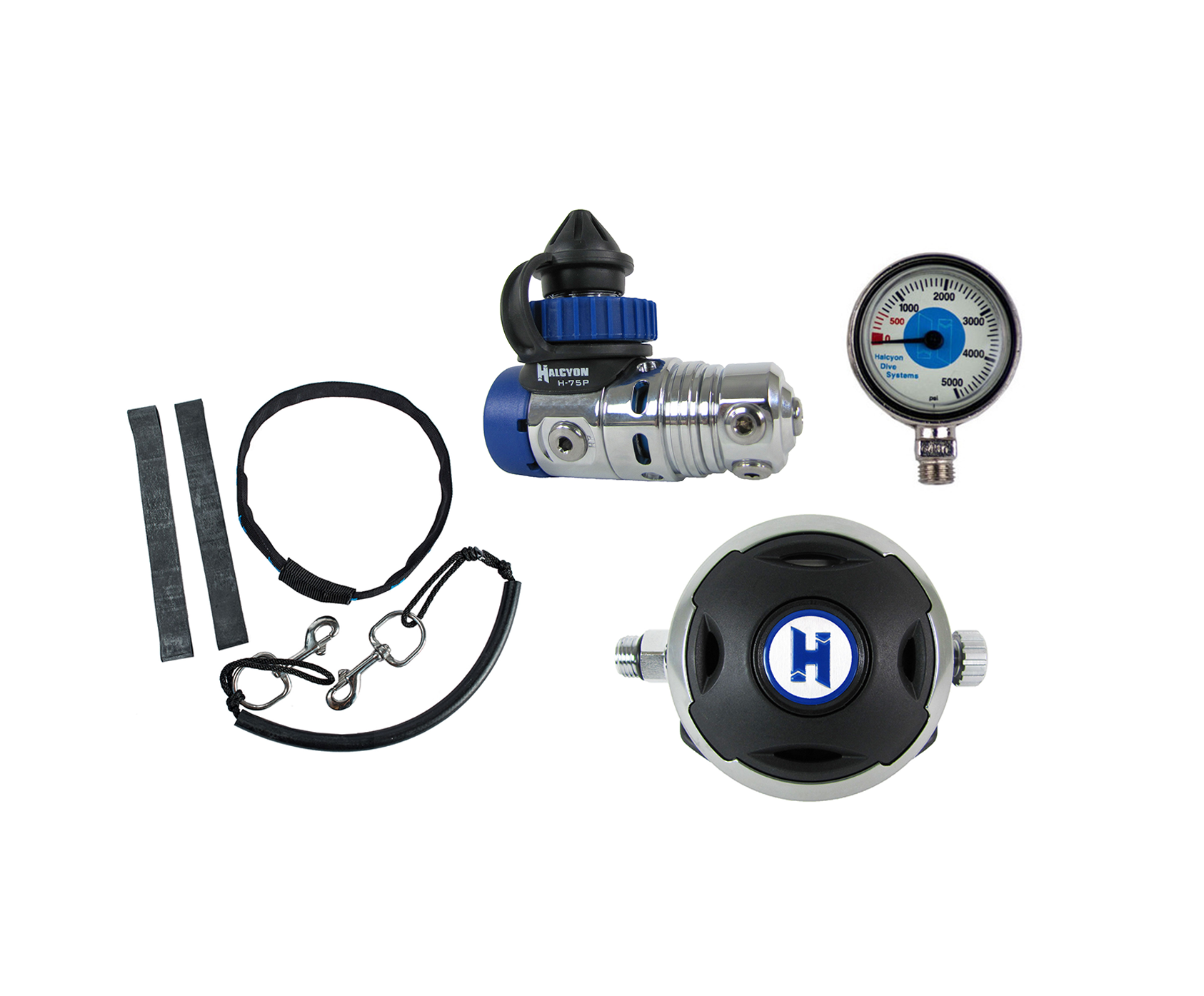 Halcyon Stage Regulator Full Kit (H-75P, Halo, SPG, Rigging)