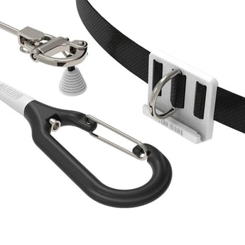 Octopus CNF Lanyard with belt - White