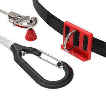 Octopus CNF Lanyard with belt - Red