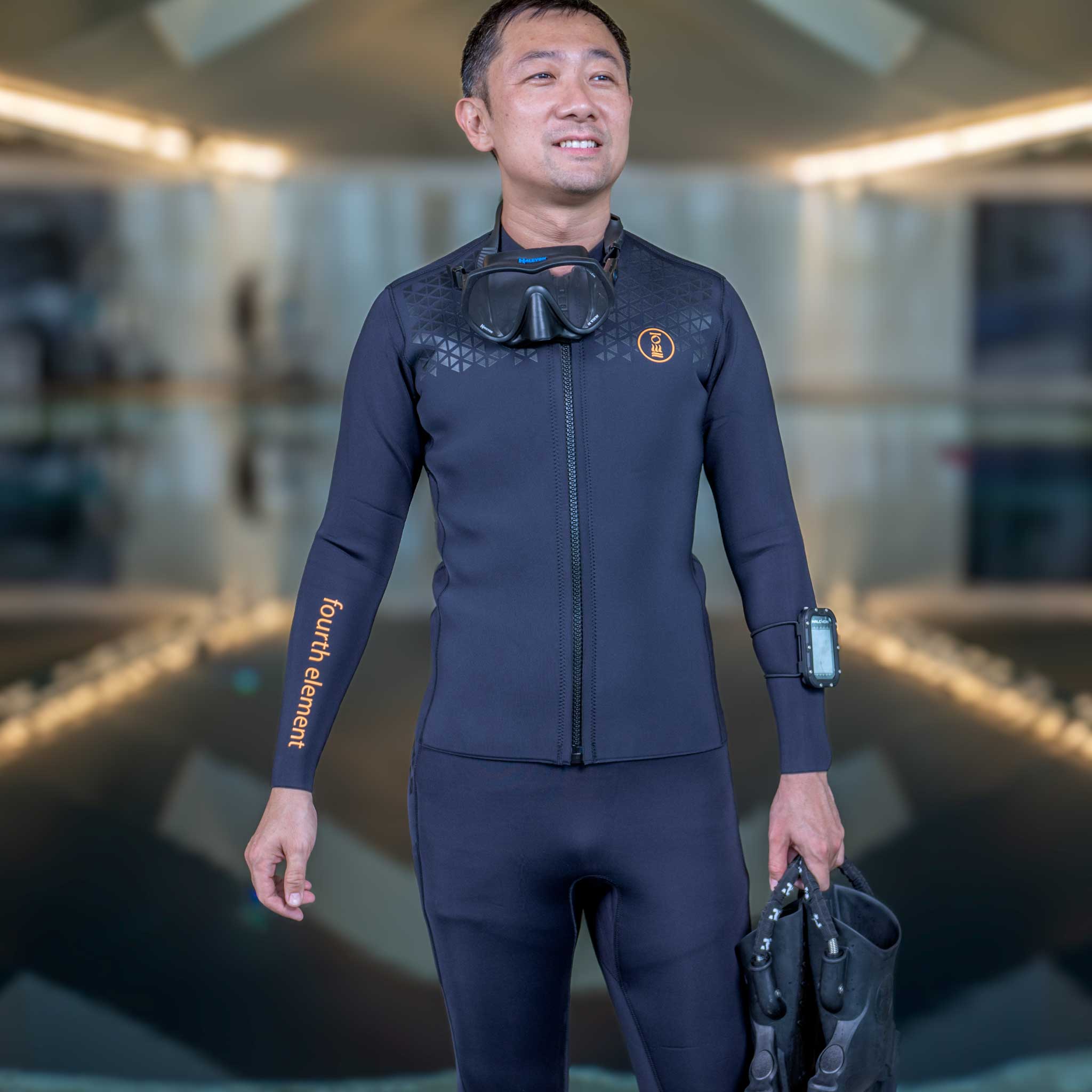 Fourth Element Sipadan V4 - Mens Wetsuit 3mm Jacket