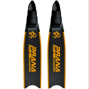 Cetma Prana Carbon Freediving Blades (Orange)