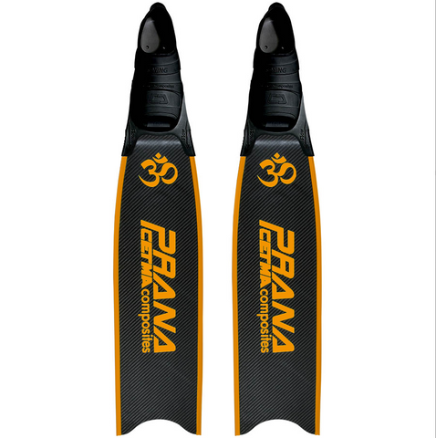 Cetma Prana Carbon Freediving Blades (Orange)