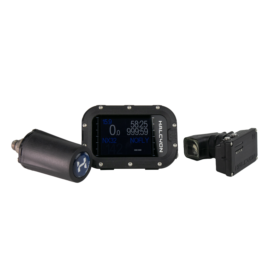 Halcyon Symbios HUD, Handset Diver Computer, & Tank Pod Transmitter ...