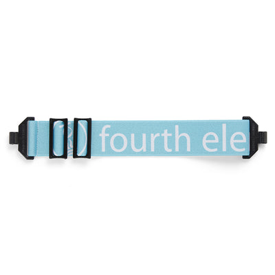 Fourth Element Mask Strap - Aqua/White