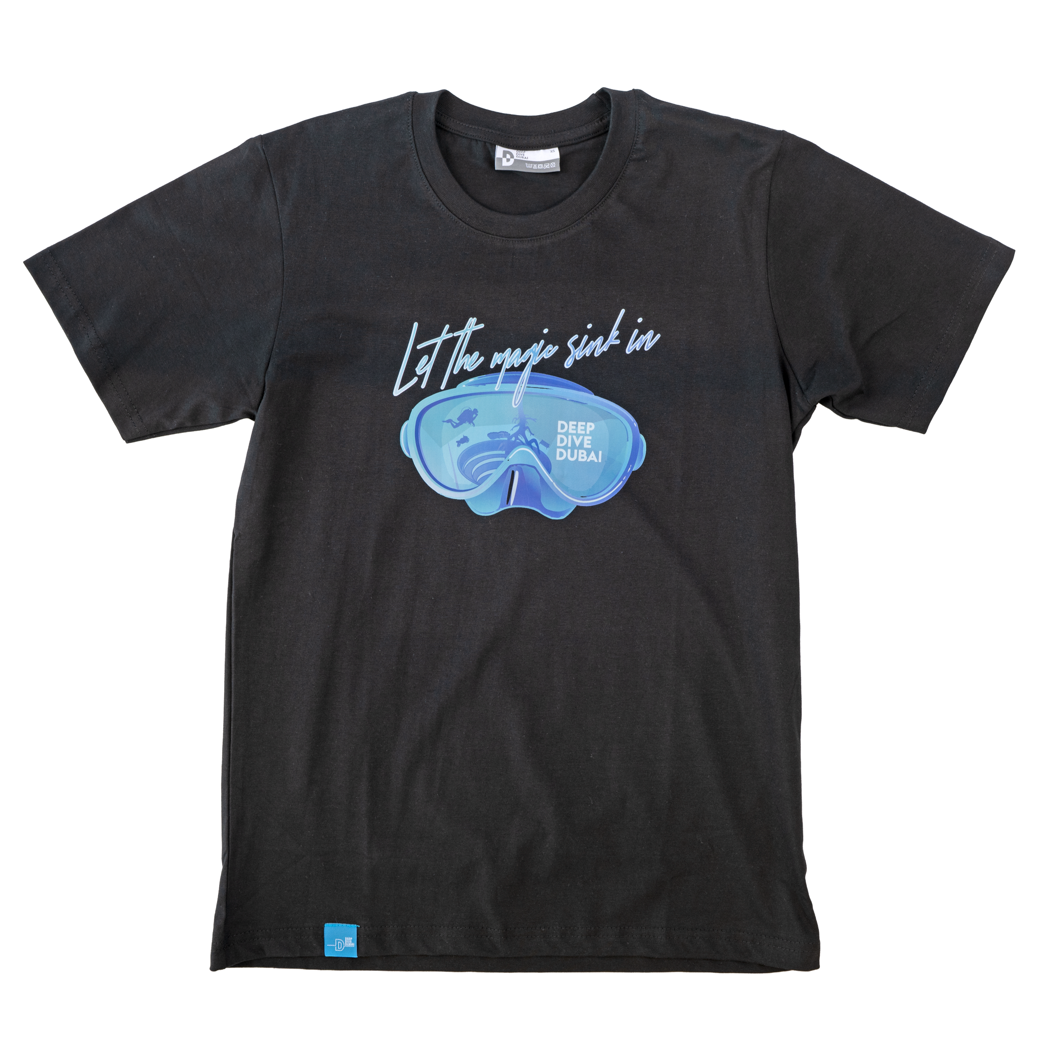 Deep Dive Dubai Underwater Mask T-shirt