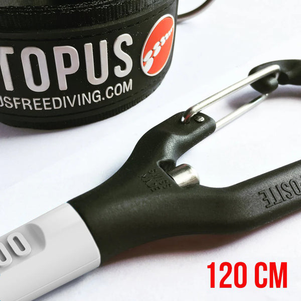 Octopus lanyard (with wristband) - 120cm - Black