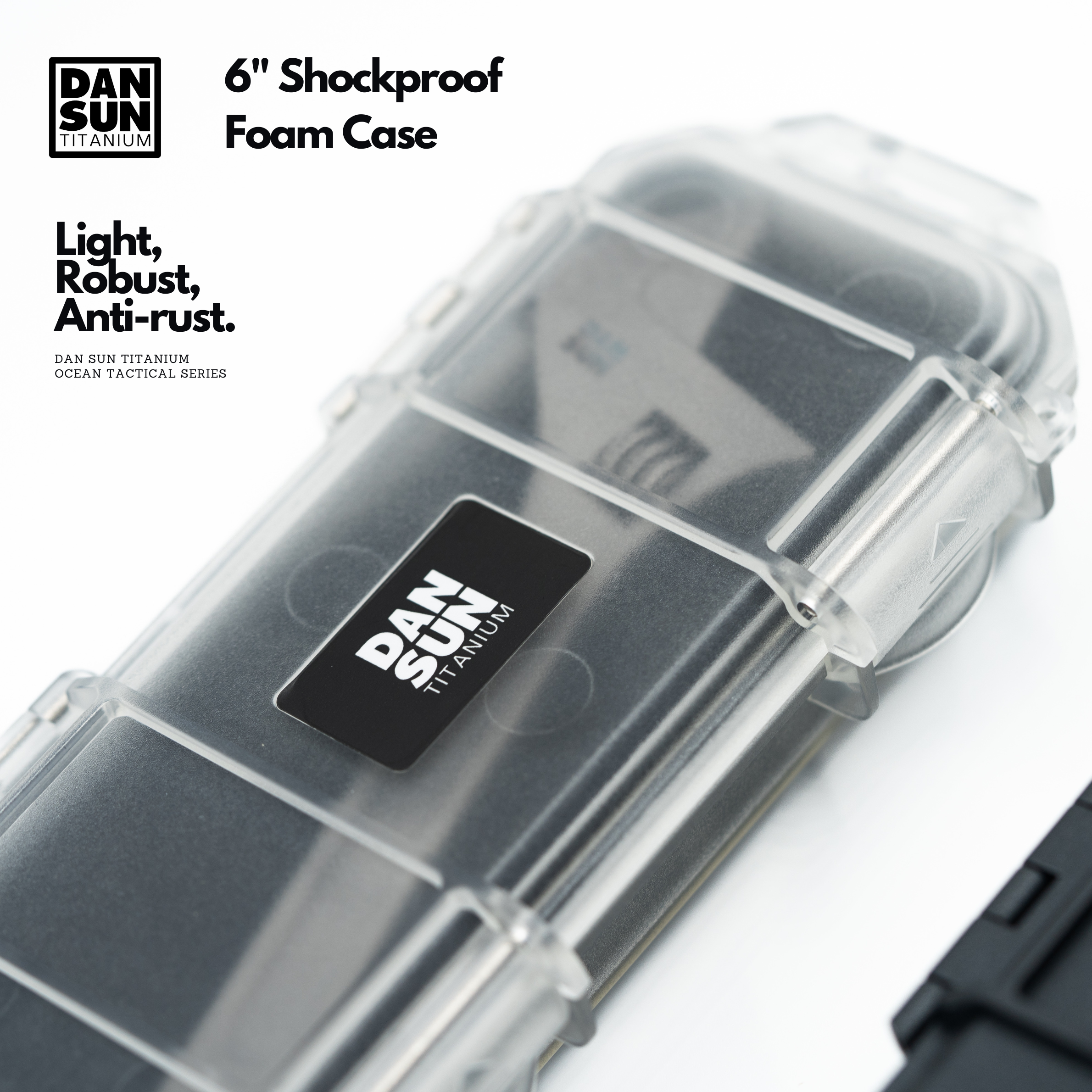DAN SUN 6" Shockproof Foam Case