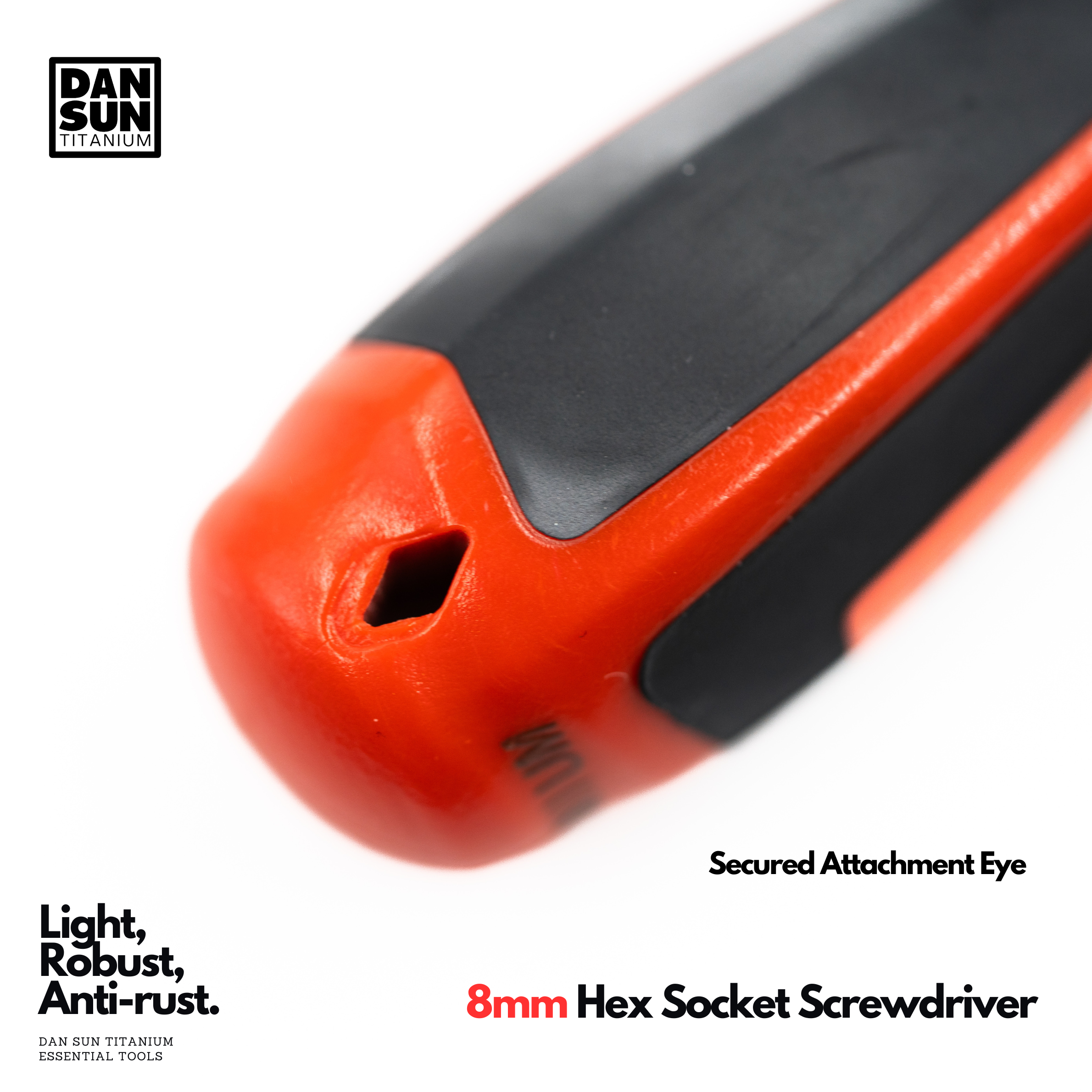 8mm Titanium Hex Socket Screwdriver