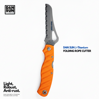 DAN SUN Beta-Titanium Folding Rope Cutter