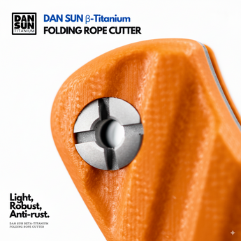 DAN SUN Beta-Titanium Folding Rope Cutter