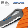 DAN SUN Beta-Titanium Folding Rope Cutter