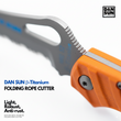 DAN SUN Beta-Titanium Folding Rope Cutter