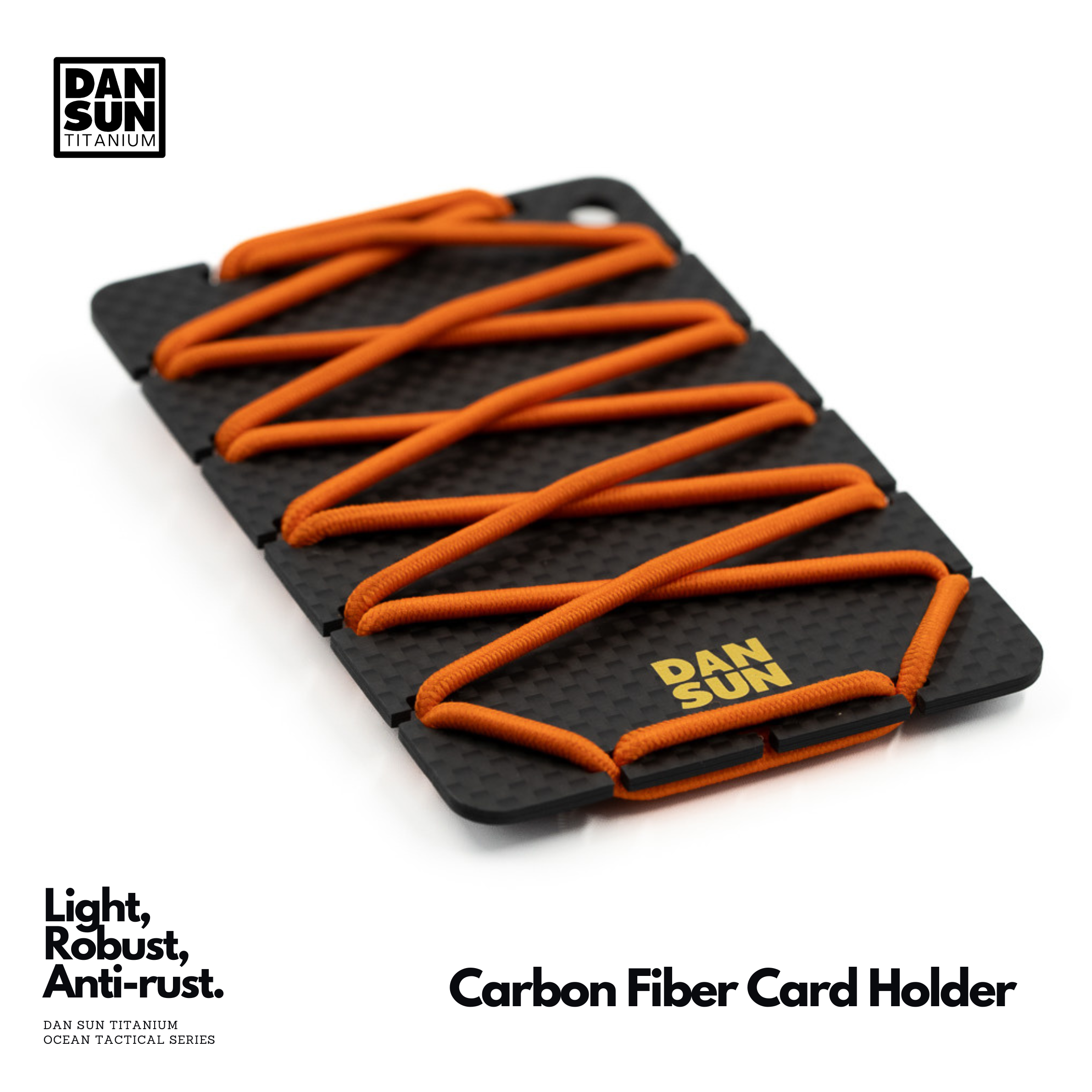 DAN SUN Carbon Fiber Card Holder