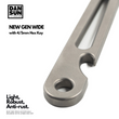 DAN SUN HEX WIDE 6" Titanium Adjustable Spanner