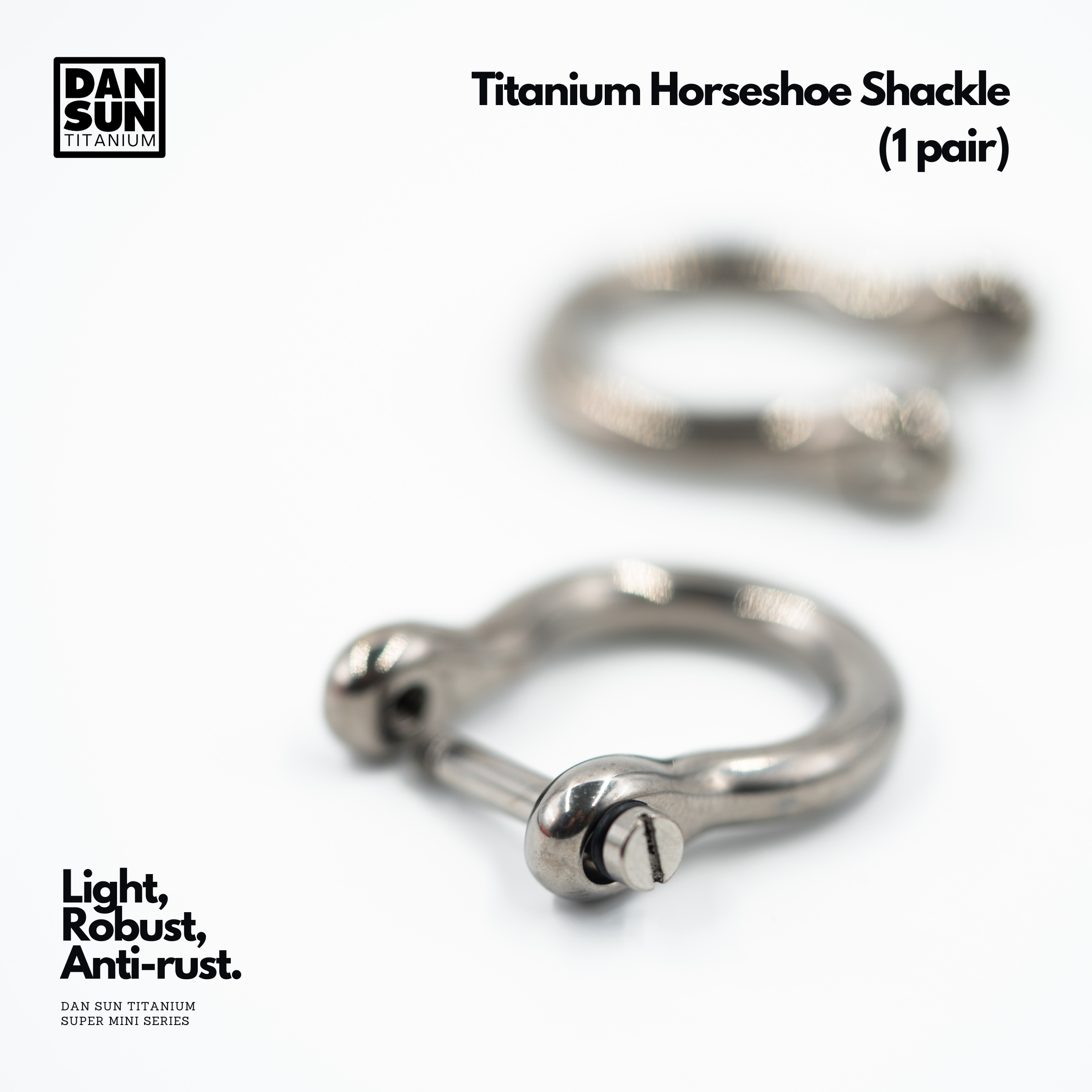 DAN SUN Horseshoe Shackles (1 pair)