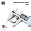 DAN SUN Horseshoe Shackles (1 pair)