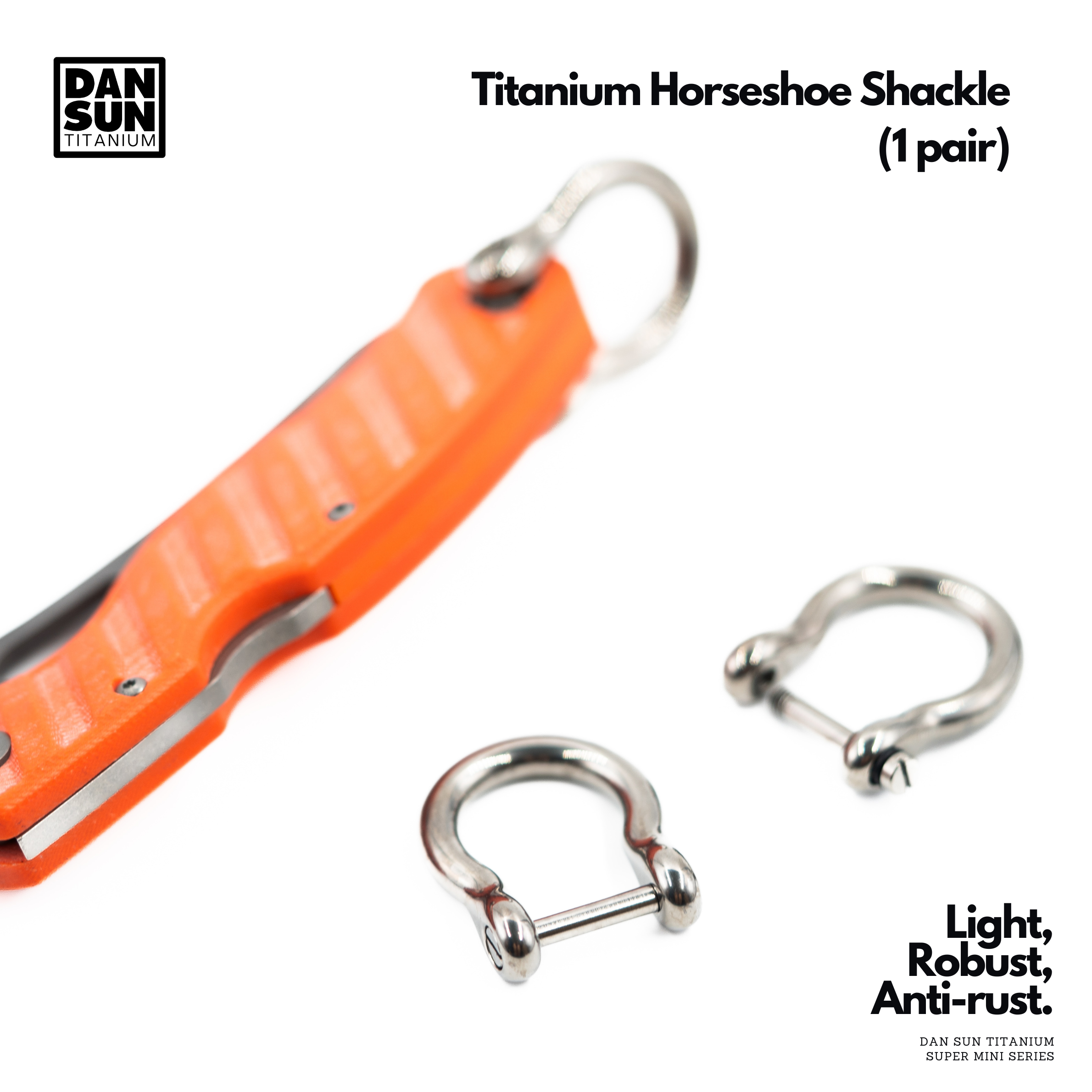 DAN SUN Horseshoe Shackles (1 pair)