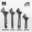 DAN SUN New Gen 6" Titanium Adjustable Spanner