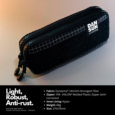 DAN SUN New Gen 6" Ocean Tactical Pouch - Double
