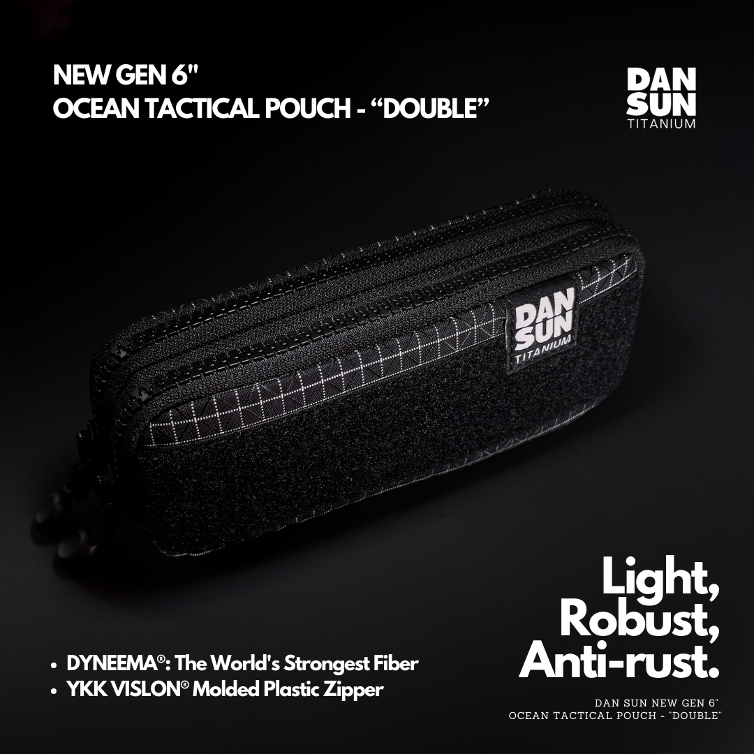 DAN SUN New Gen 6" Ocean Tactical Pouch - Double