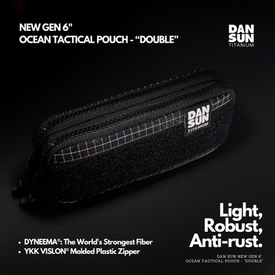 DAN SUN New Gen 6" Ocean Tactical Pouch - Double