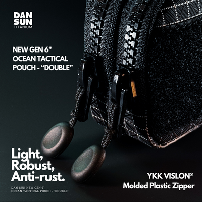 DAN SUN New Gen 6" Ocean Tactical Pouch - Double