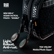 DAN SUN New Gen 6" Ocean Tactical Pouch - Double