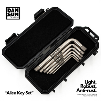 DAN SUN NEW GEN Titanium Allen Key Set of 6