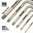 DAN SUN NEW GEN Titanium Allen Key Set of 6