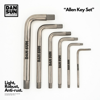DAN SUN NEW GEN Titanium Allen Key Set of 6