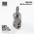 DAN SUN New Gen Titanium Mini Flat Head Screwdriver